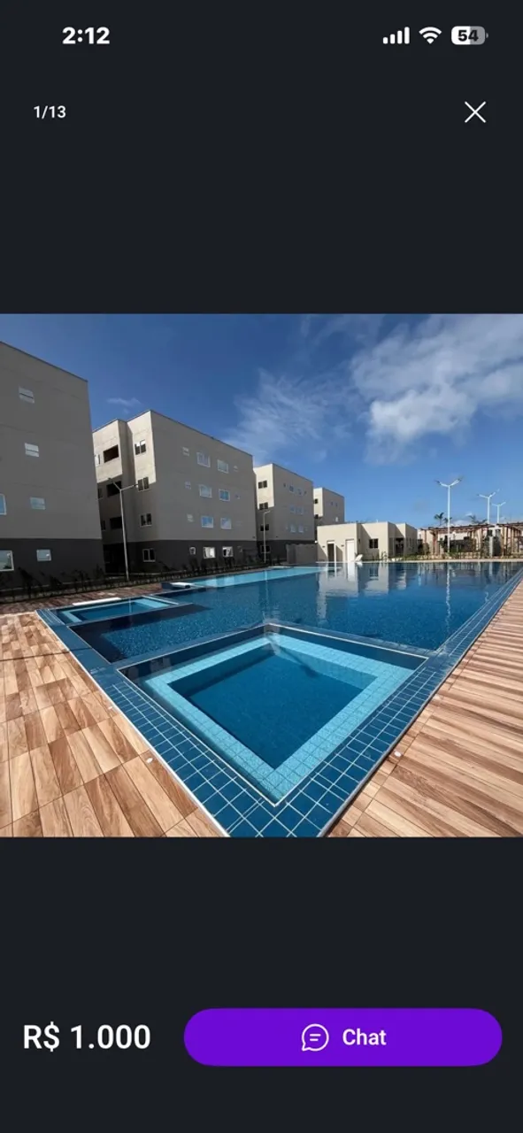Apartamento de 2 quartos em condomínio com academia — photo 9