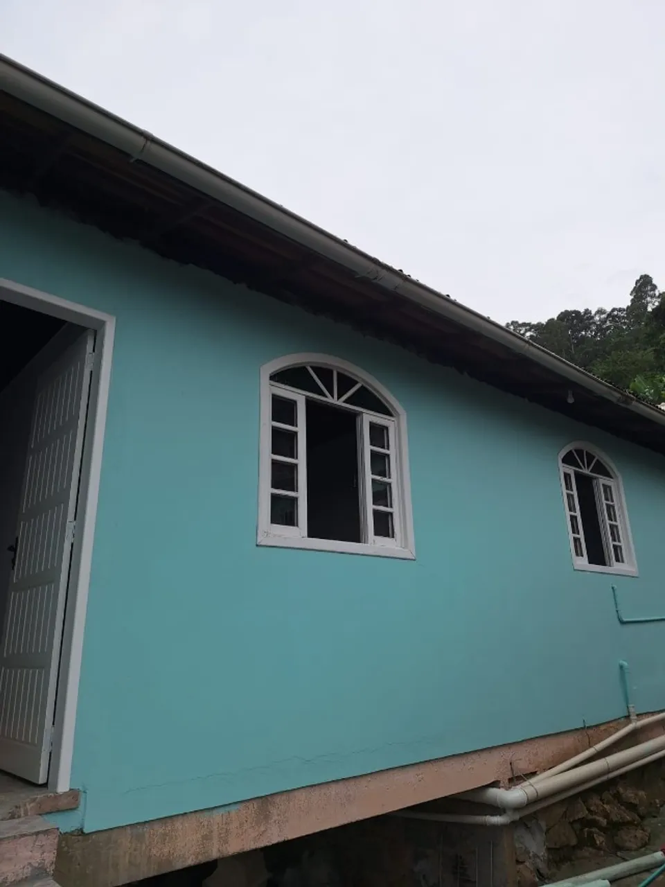 One-bedroom house with a water view in Florianópolis