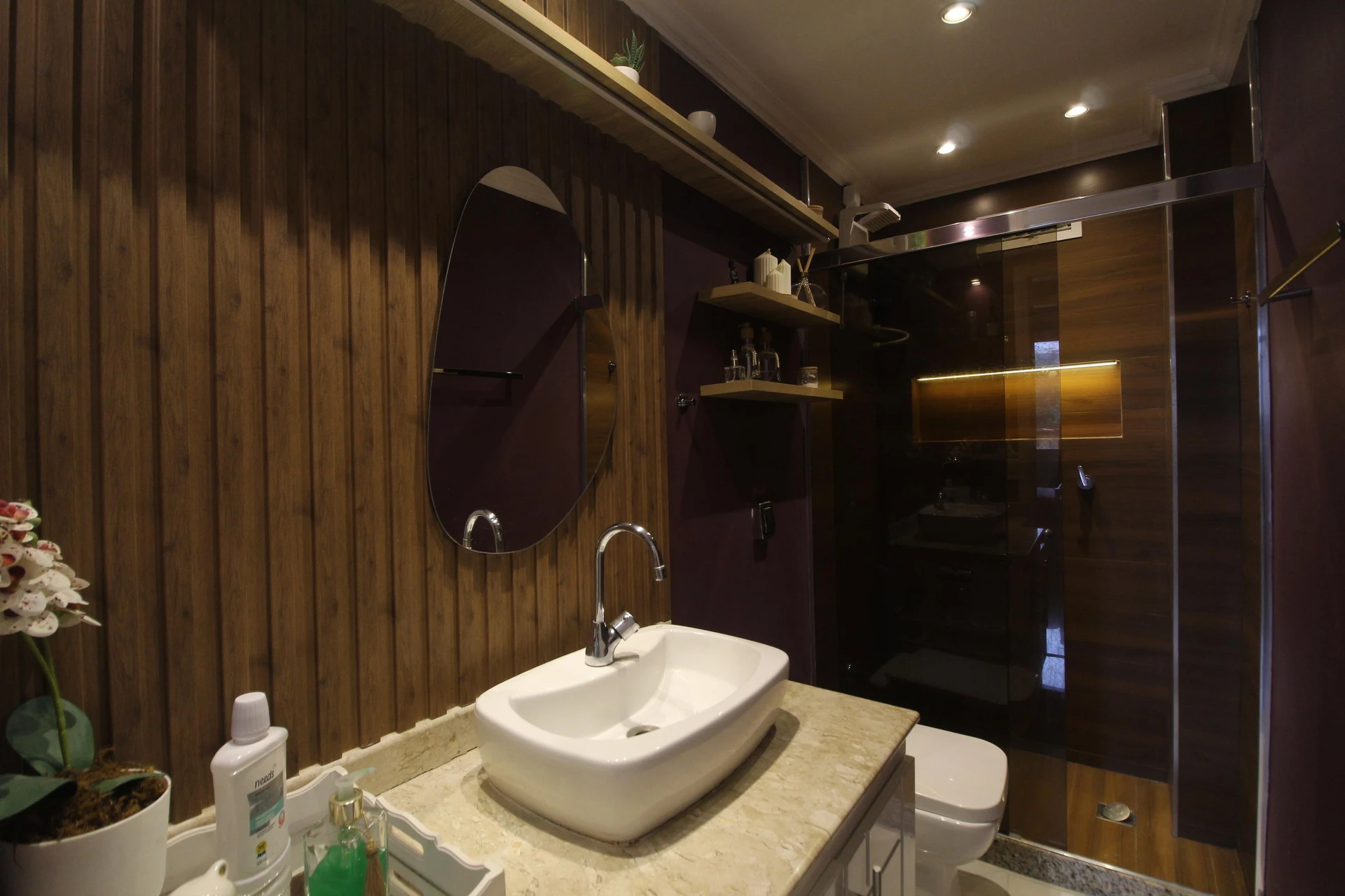 Furnished apartment, 92 m², with a washing machine — photo 22