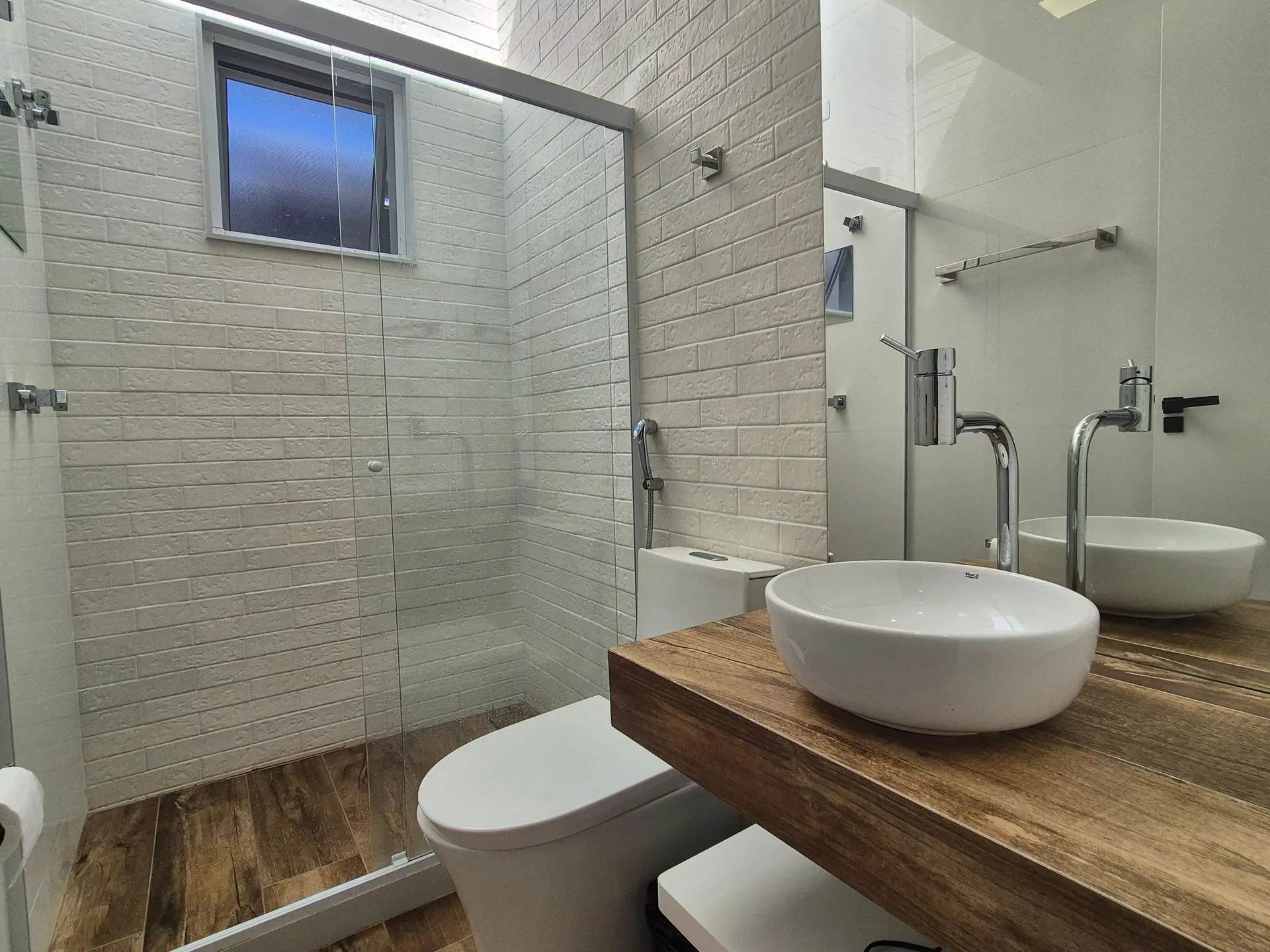 Studio mobiliado com 1 quarto e varanda com fechamento — photo 11