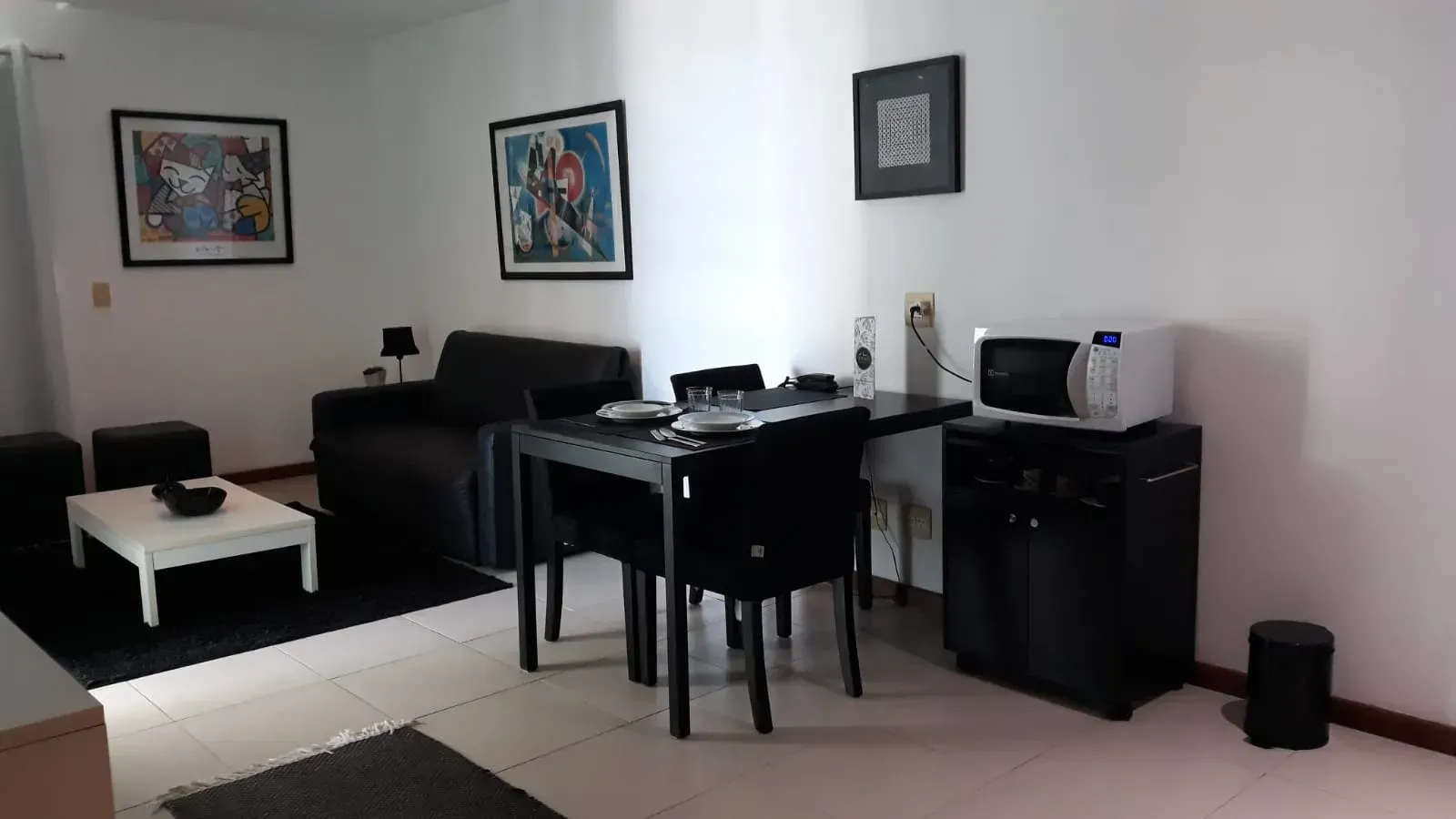 Apartamento mobiliado de 1 quarto com varanda e 1 vaga — photo 8