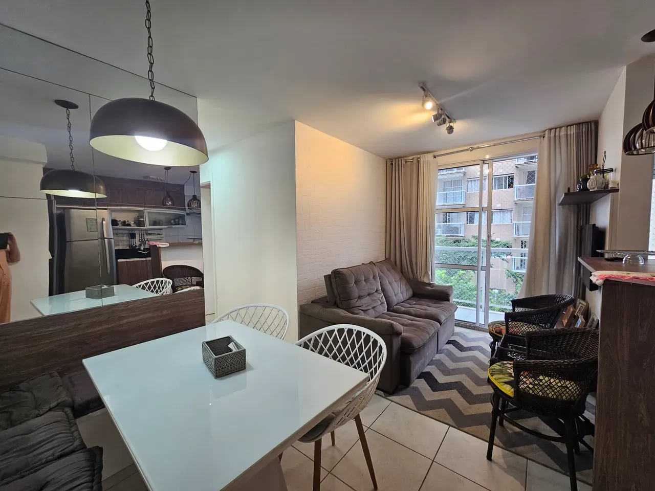 Furnished apartment, 59 m², with a washing machine — photo 8