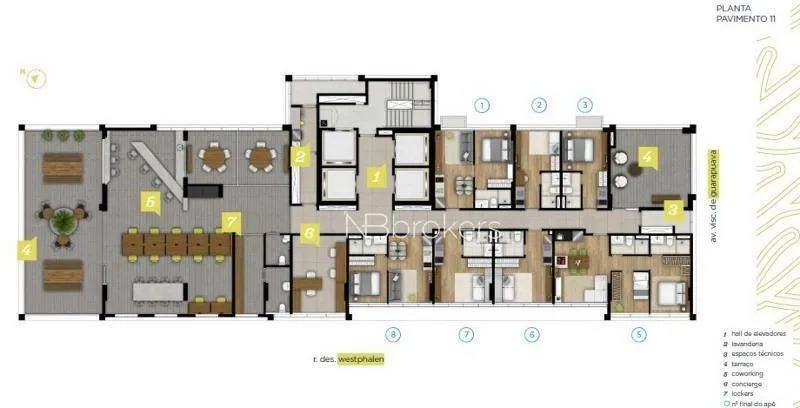 1-bedroom 31 m² apartment, no parking — photo 31