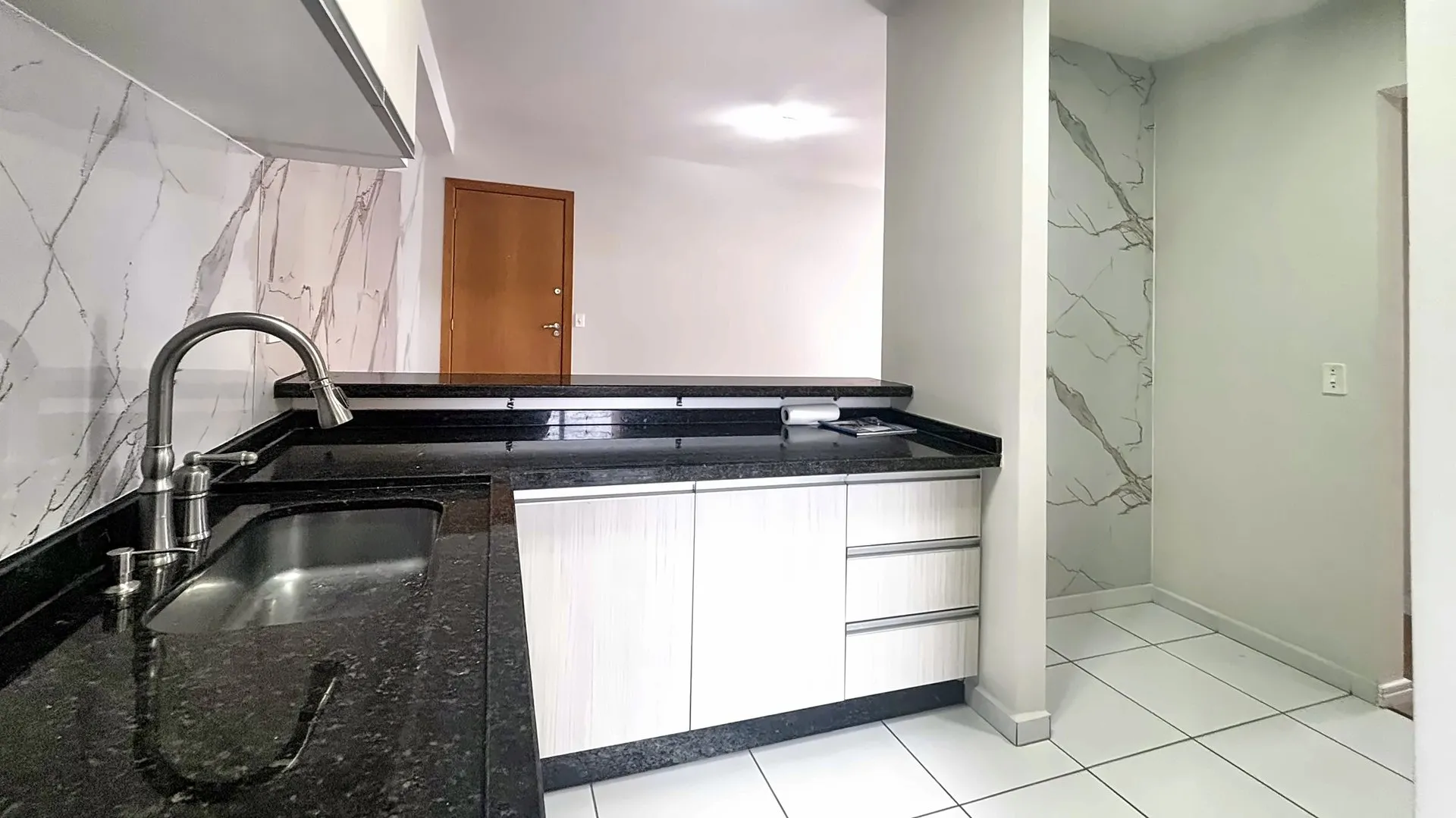 Washing machine in a 3-bedroom apartment, 73 m² — photo 7