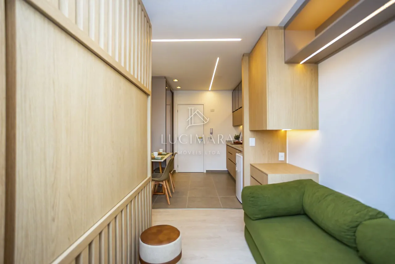 Furnished 1-bedroom apartment with open-plan kitchen — photo 12