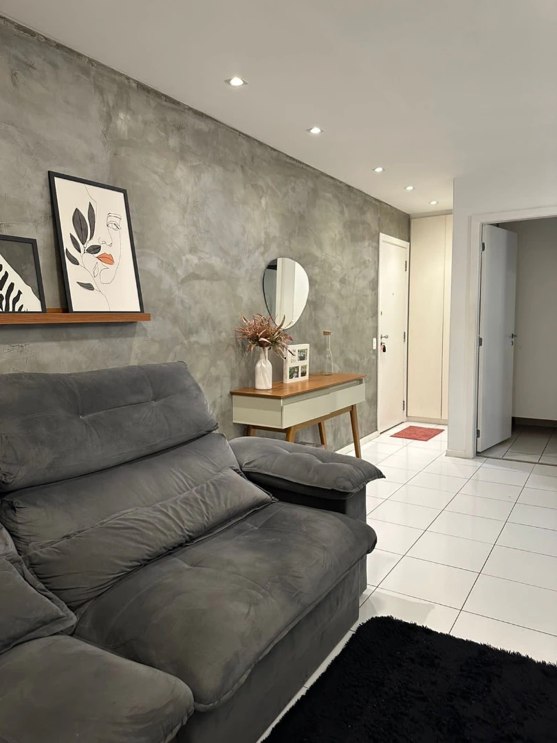 Apartamento mobiliado, 78 m², com varanda envidraçada — photo 4