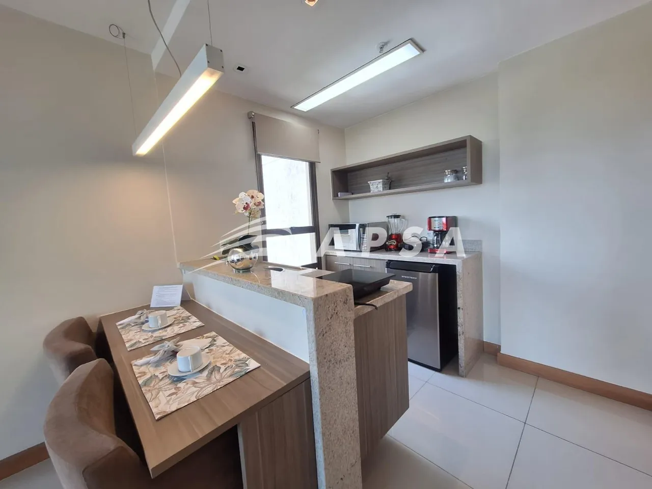 Apartamento mobiliado com cozinha integrada e ar-condicionado — photo 14