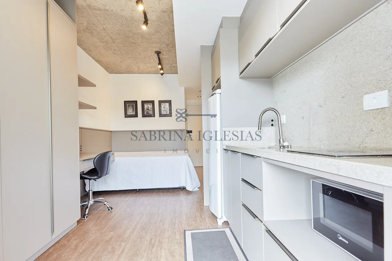 Studio de 1 quarto e 1 banheiro com 27 m² — photo 6