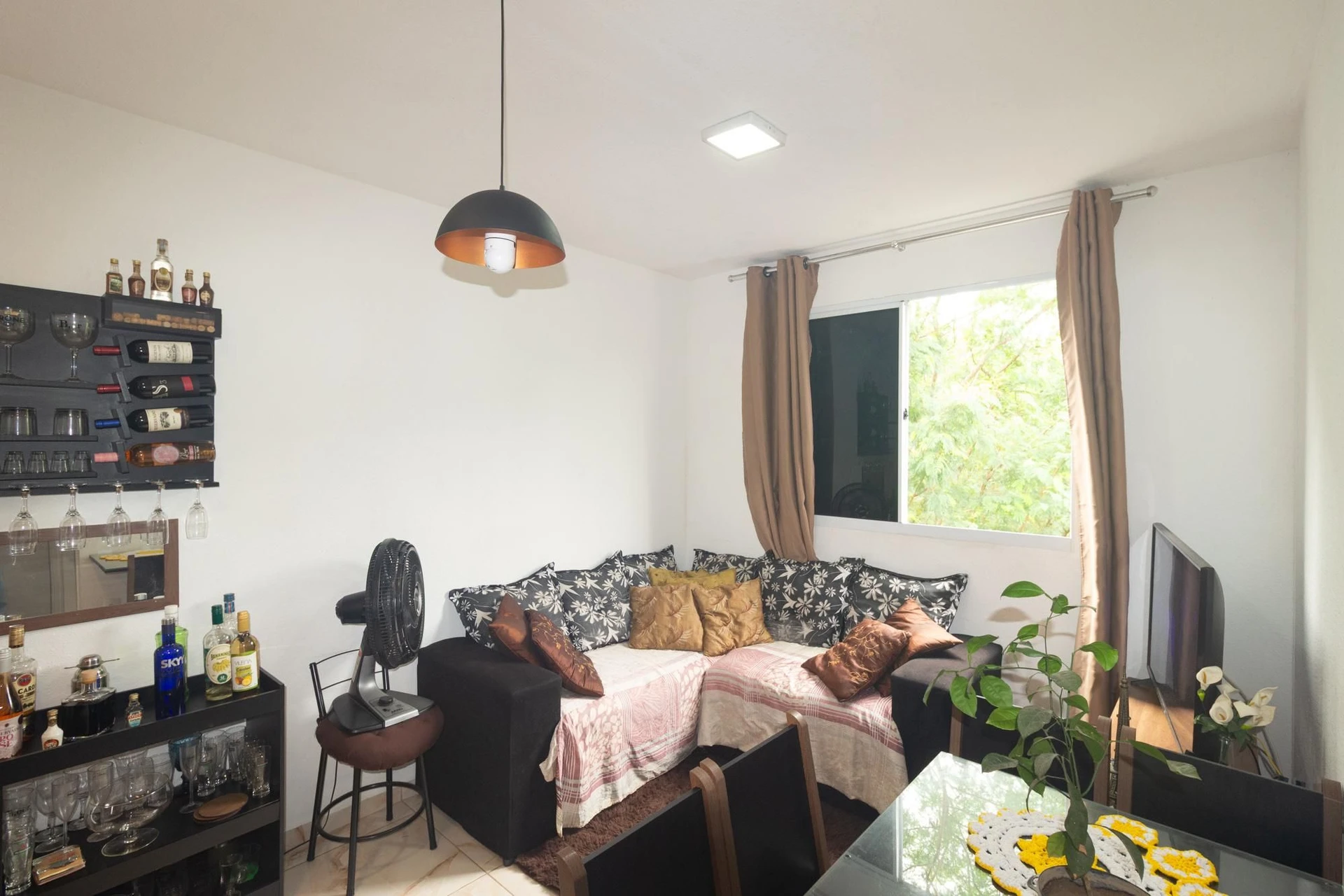 Furnished apartment, 41 m², with a washing machine — photo 21