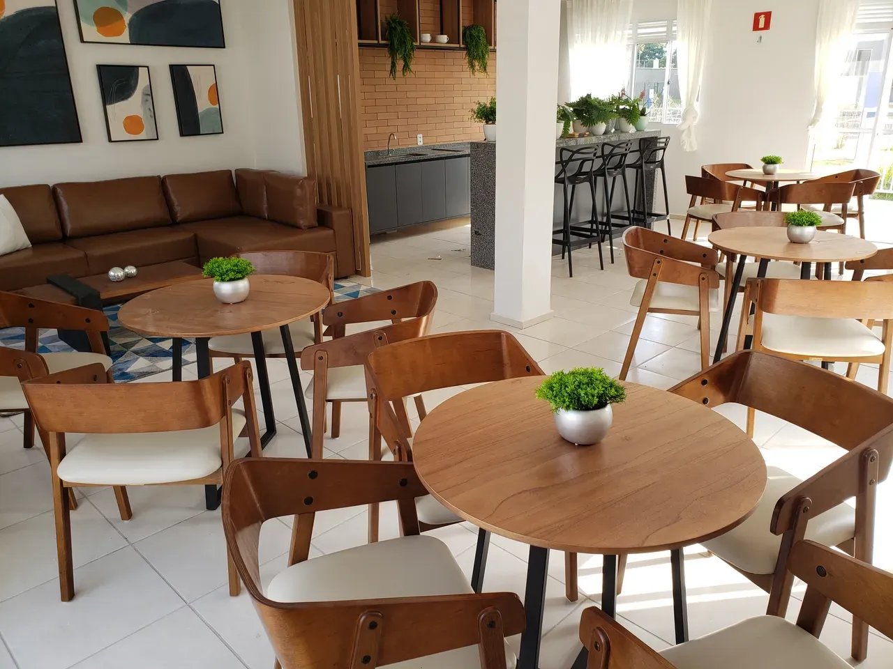 Mountain view in a 2-bedroom apartment, 45 m² — photo 21