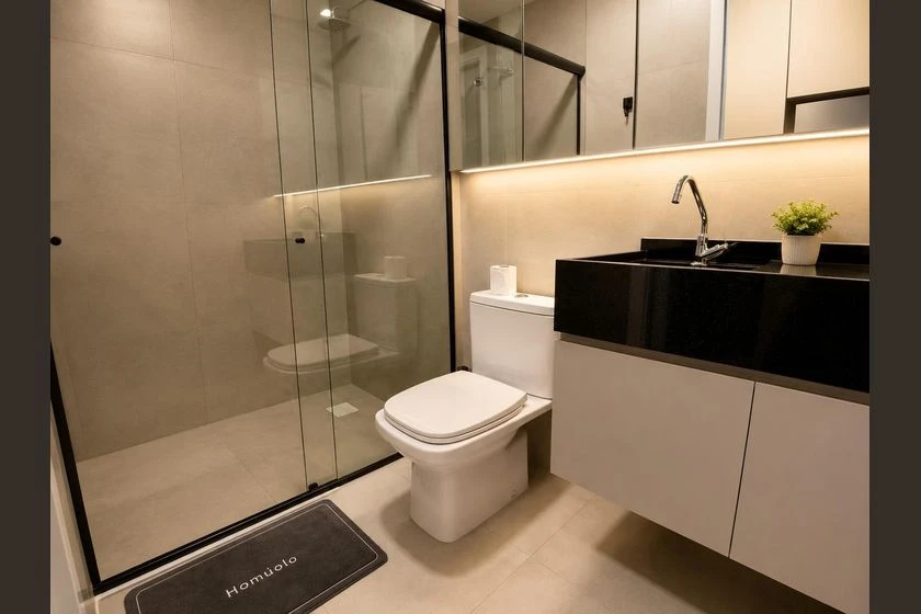 Studio mobiliado com 1 quarto e cozinha americana — photo 6