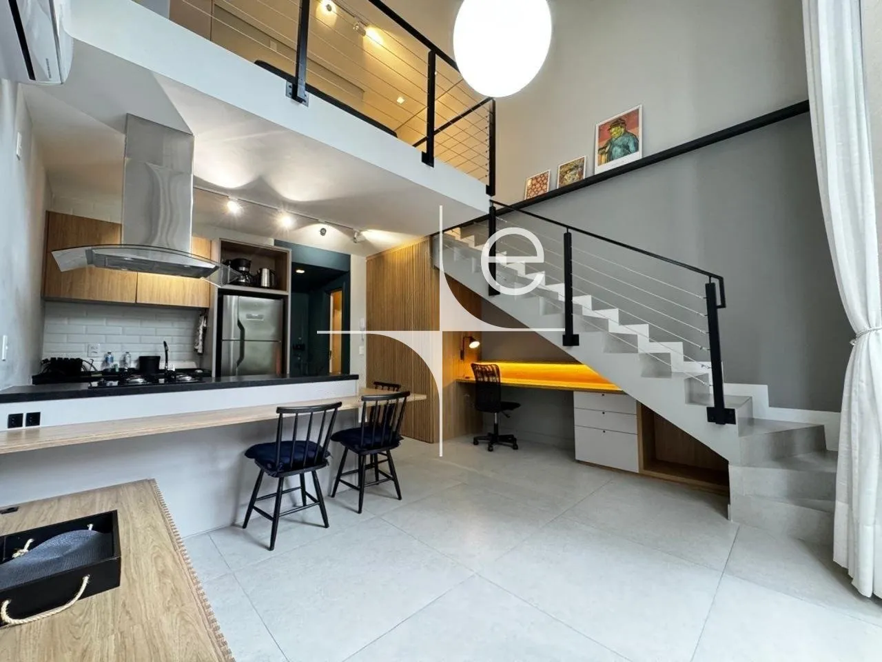 Home office in a one-bedroom apartment, 60 m² — photo 10
