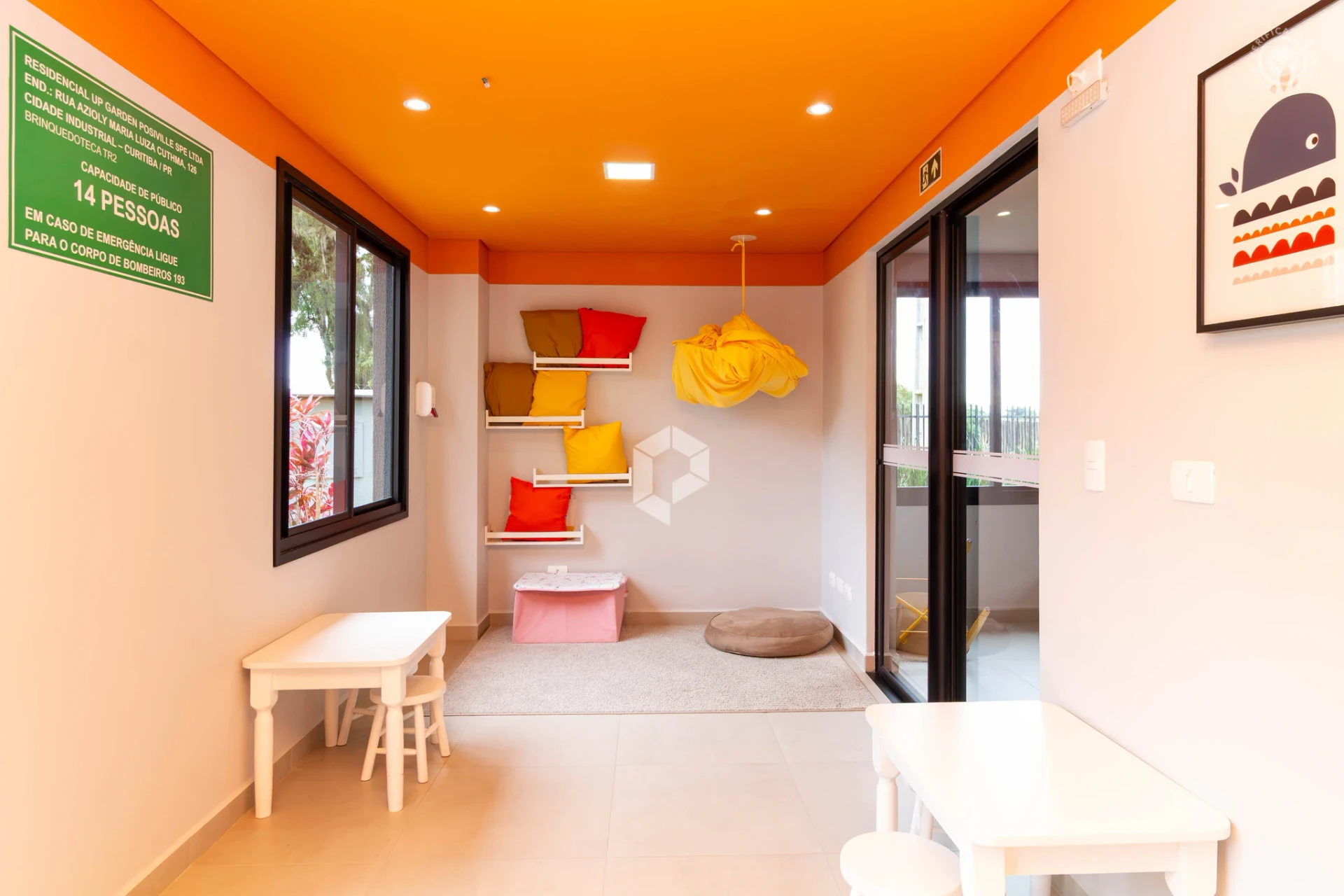 Home office in a 2-bedroom apartment, 48 m² — photo 22