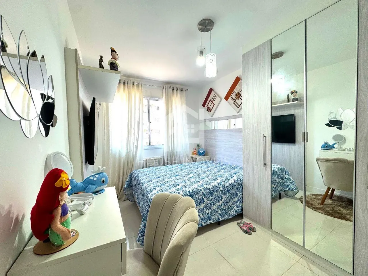 Furnished 2-bedroom apartment with balcony and 2 bathrooms — photo 7