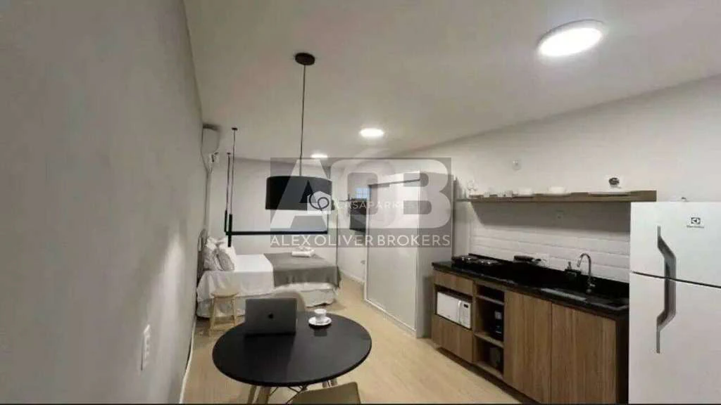 Apartamento amueblado de 1 dormitorio y 31 m² con cocina abierta — photo 7