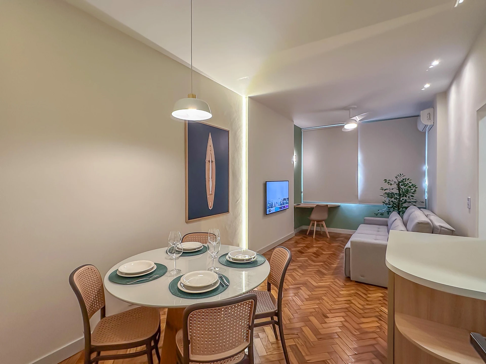 Furnished 45 m² apartment with 1 bedroom — photo 2