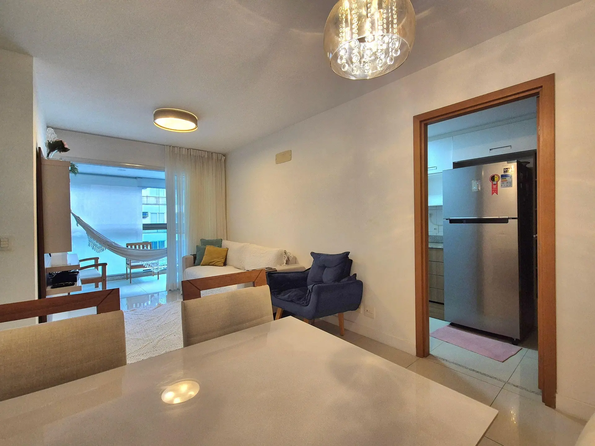 Apartamento mobiliado de 2 quartos com varanda — photo 9