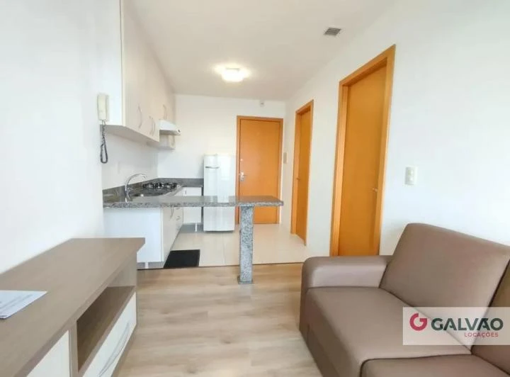 Furnished 1-bedroom apartment with an open kitchen — photo 6