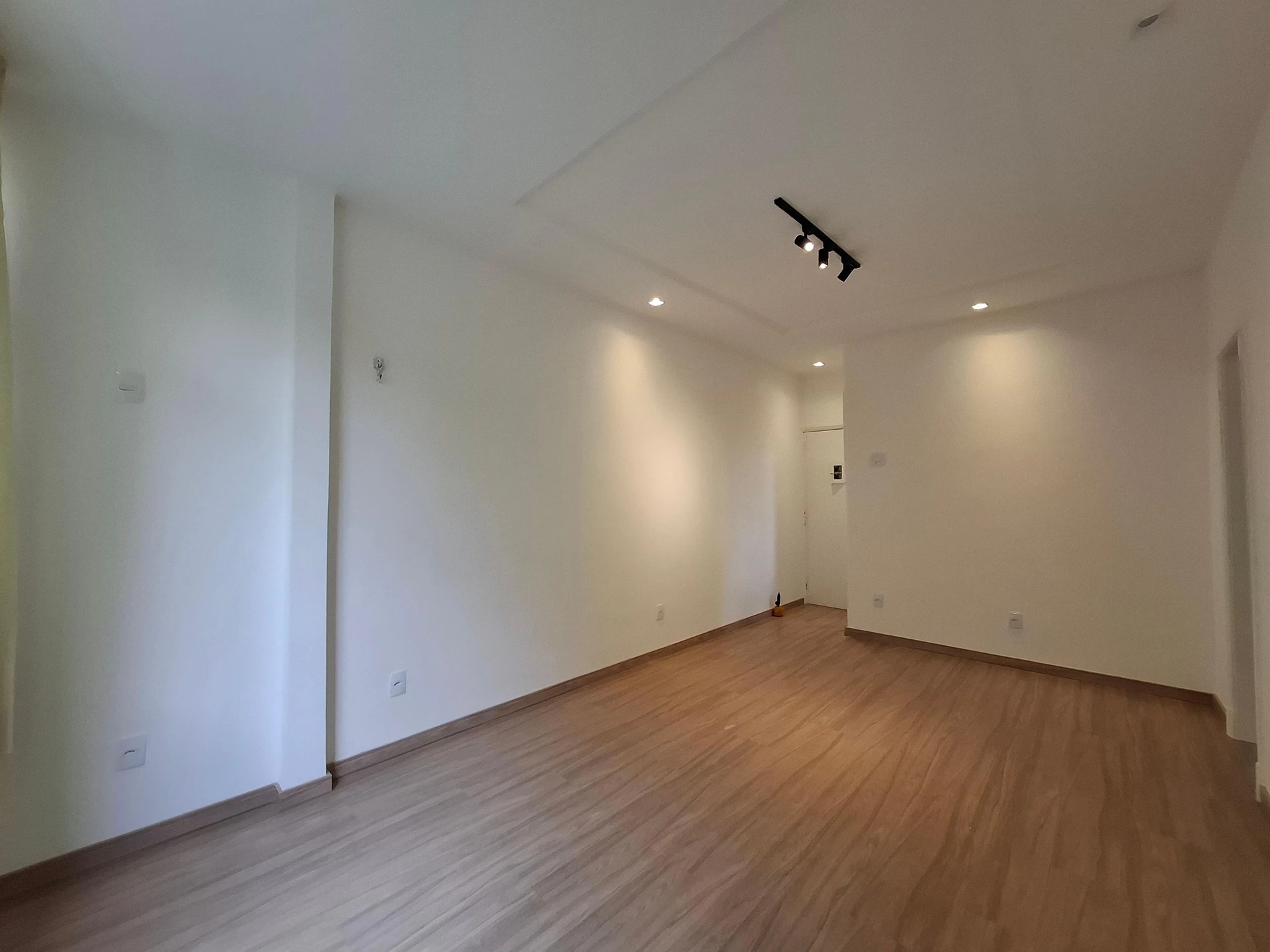 One-bedroom apartment with wood or laminate floors — photo 9
