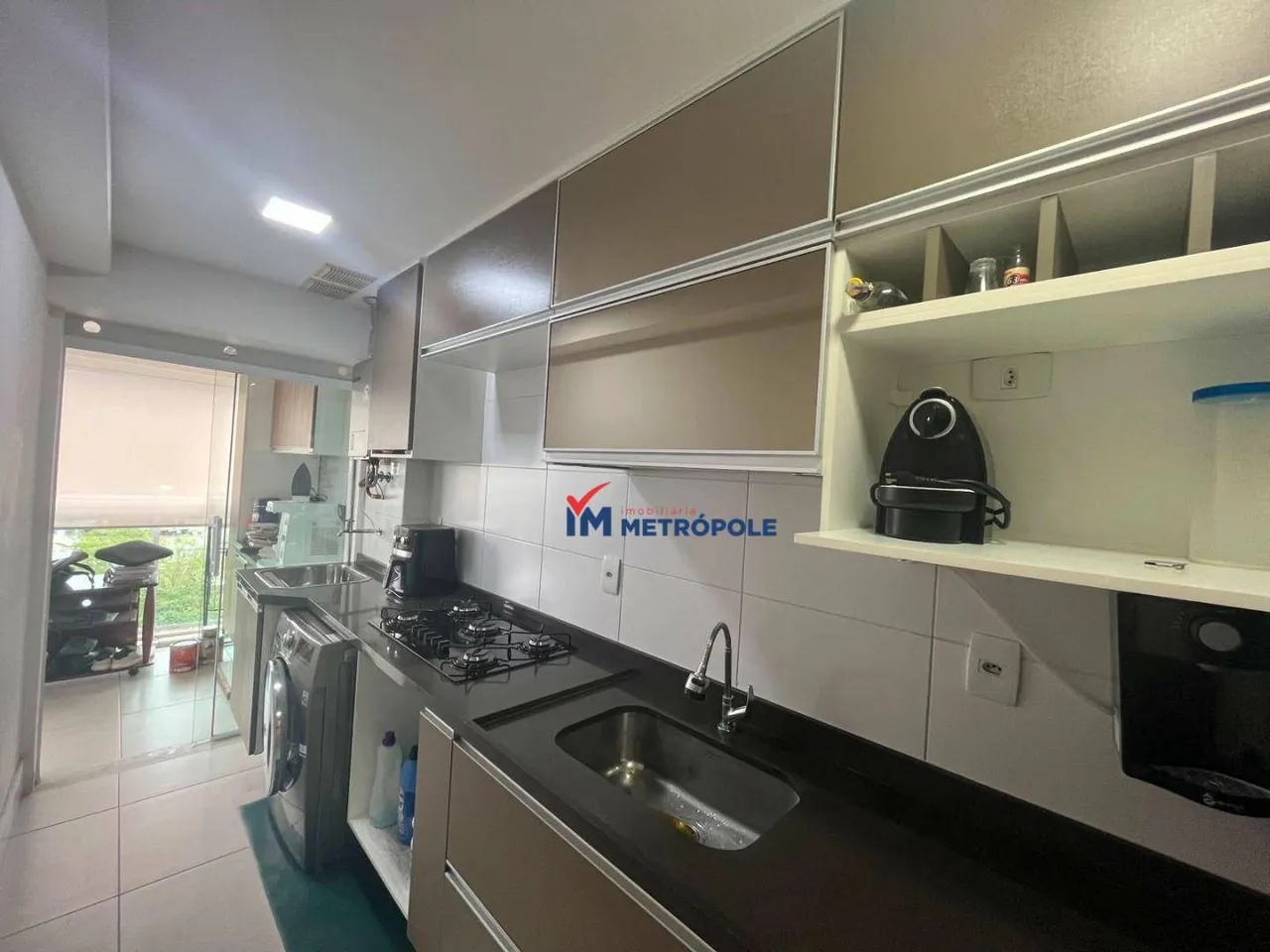 Furnished apartment with 3 bedrooms and an American-style kitchen 72 m² — photo 3