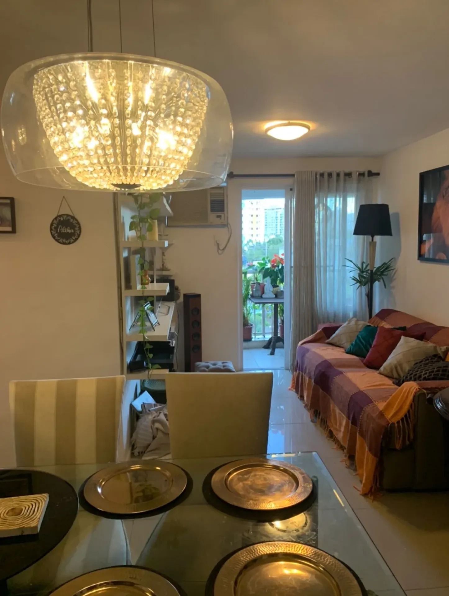 Furnished apartment, 74 m², with a glass-enclosed balcony — photo 11