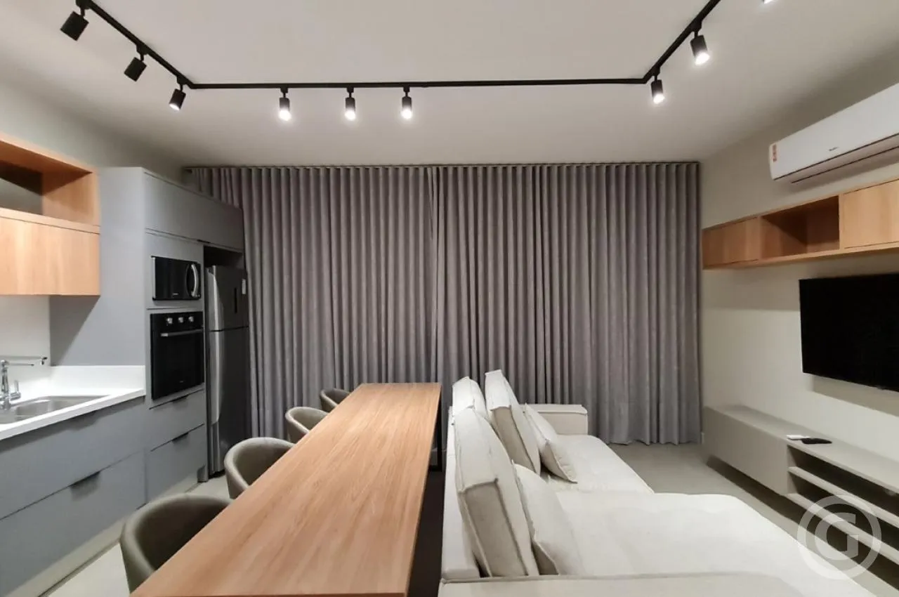 Apartamento amueblado de 1 dormitorio con cocina abierta — photo 19