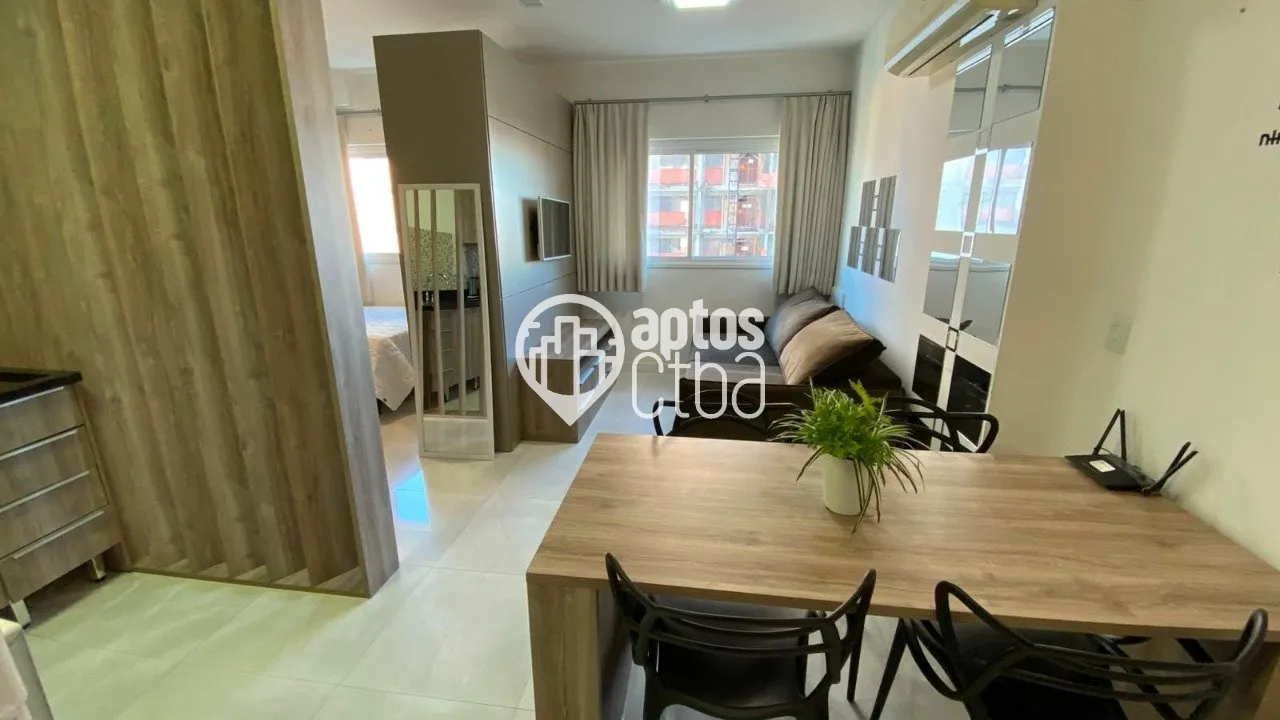 Furnished 1-bedroom apartment with an open-plan kitchen — photo 13