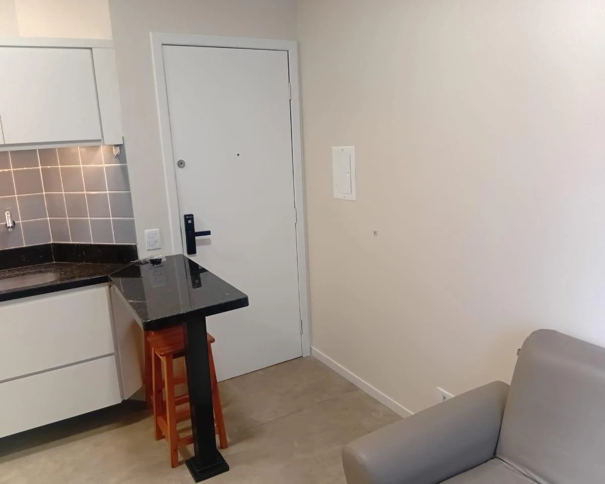 Furnished apartment, 26 m², with a washing machine — photo 2