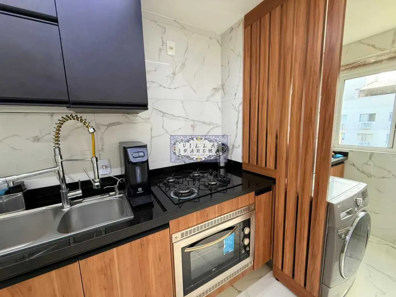 Furnished 3-bedroom duplex with open-plan kitchen — photo 19