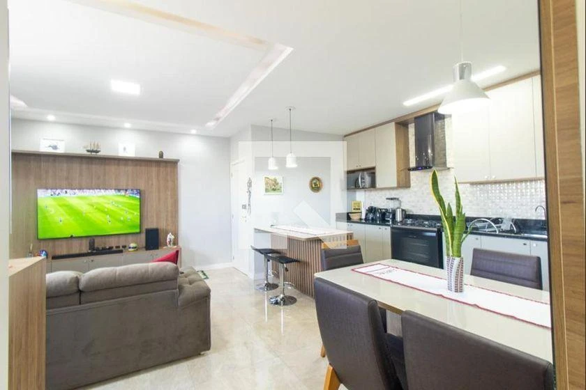 2-bedroom apartment with open-plan kitchen and 69 m²