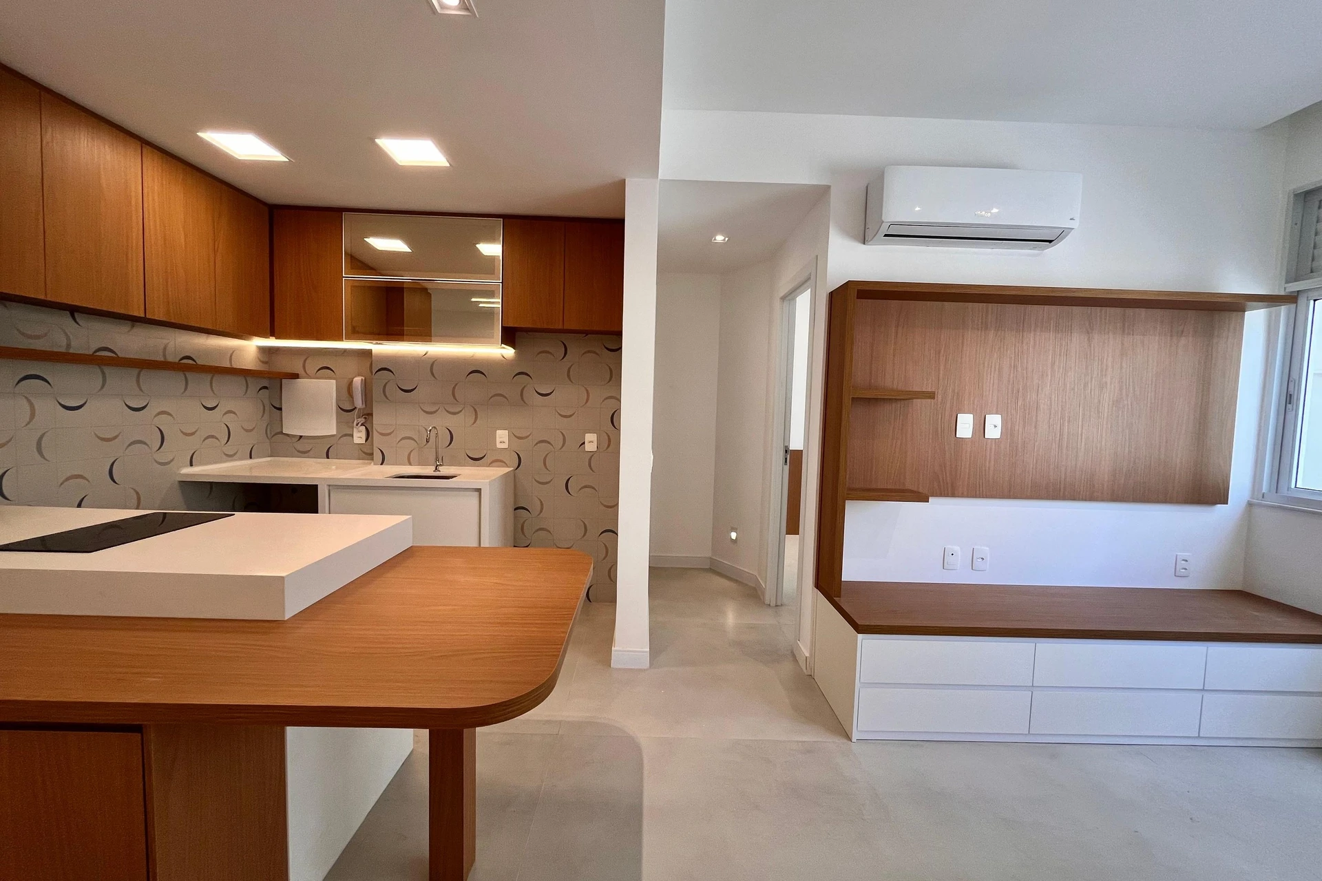 Home office in a one-bedroom apartment, 38 m² — photo 6