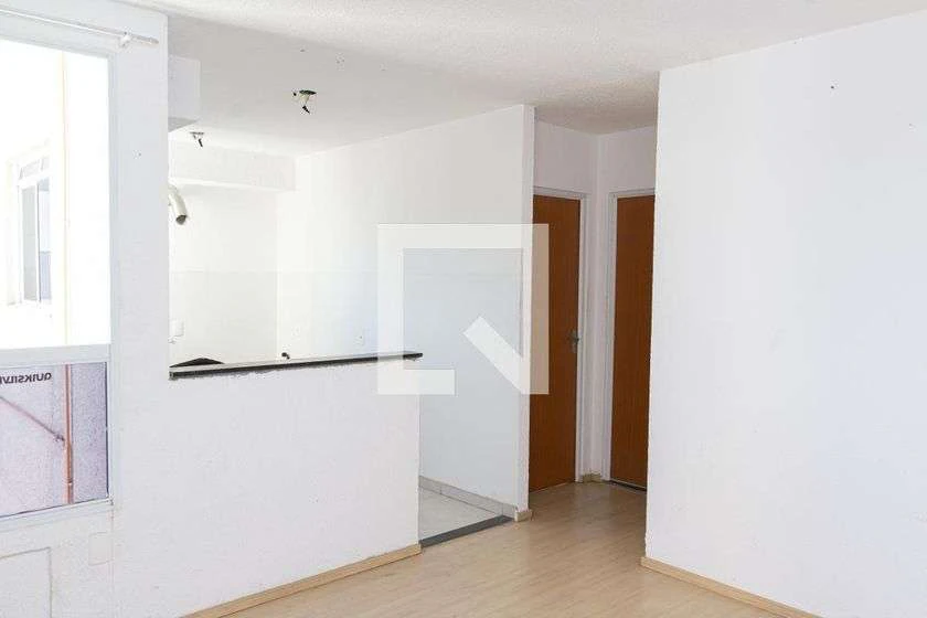 Apartamento de 50 m² com 2 quartos e cozinha integrada