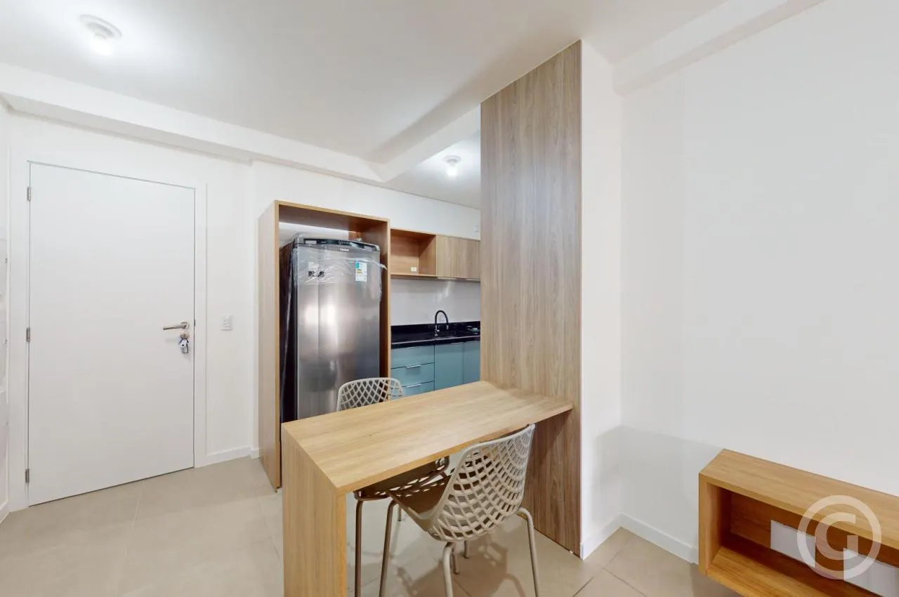 Furnished 29 m² apartment with parking and open-plan kitchen