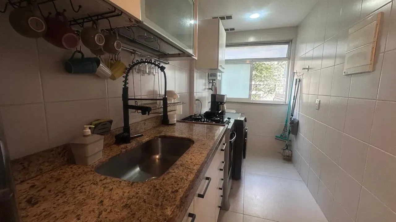 Furnished 78 m² apartment with 2 bedrooms and balcony — photo 19