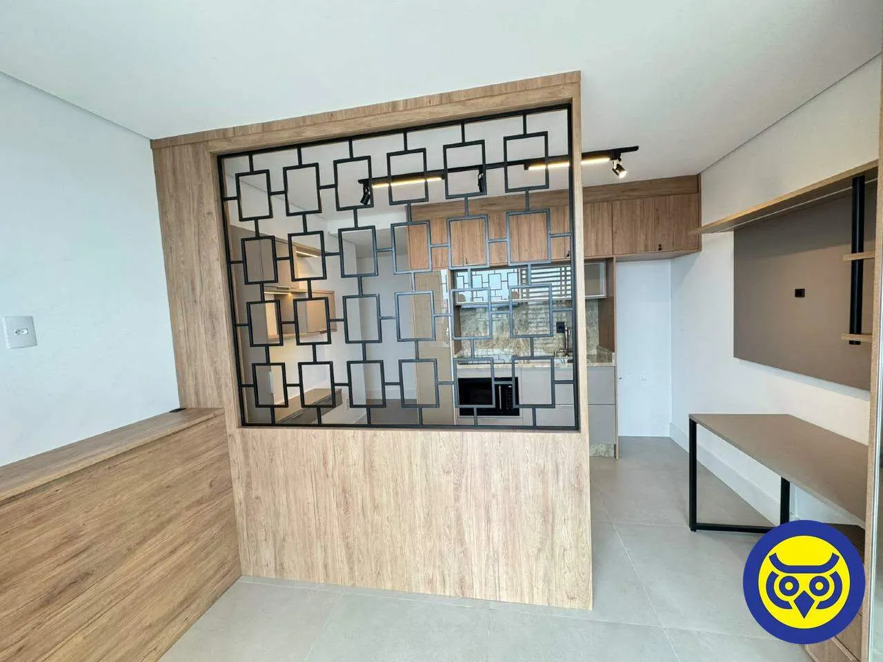 Furnished 42 m² apartment on the 5th floor with balcony