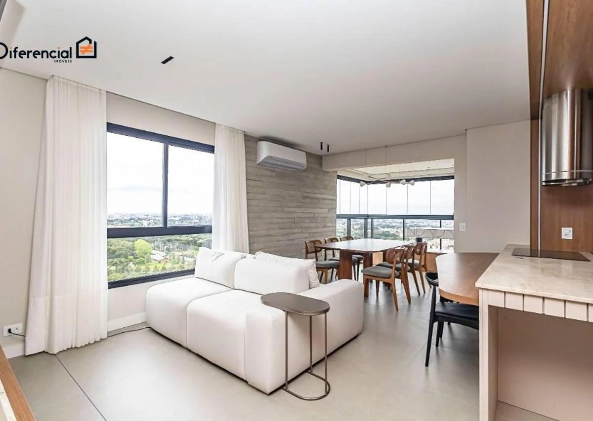 Furnished apartment, 93 m², with floor-to-ceiling windows — photo 7