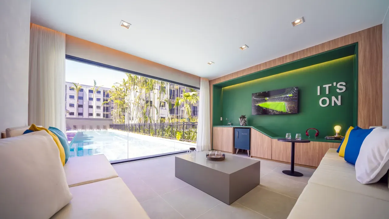 Garden apartment with 2 bedrooms and 1 bathroom — photo 6