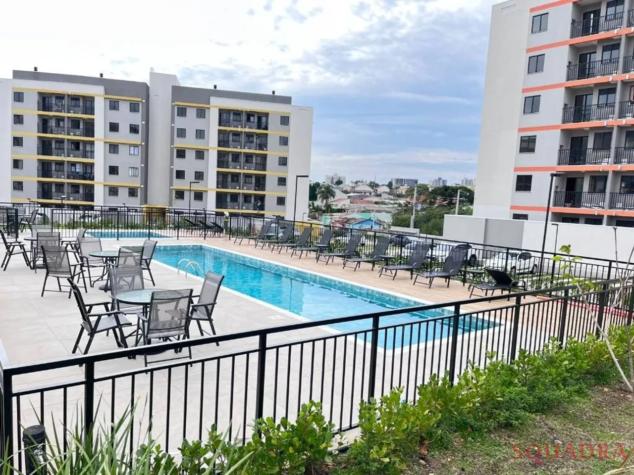 2-bedroom apartment with a grill on the balcony in Curitiba — photo 40