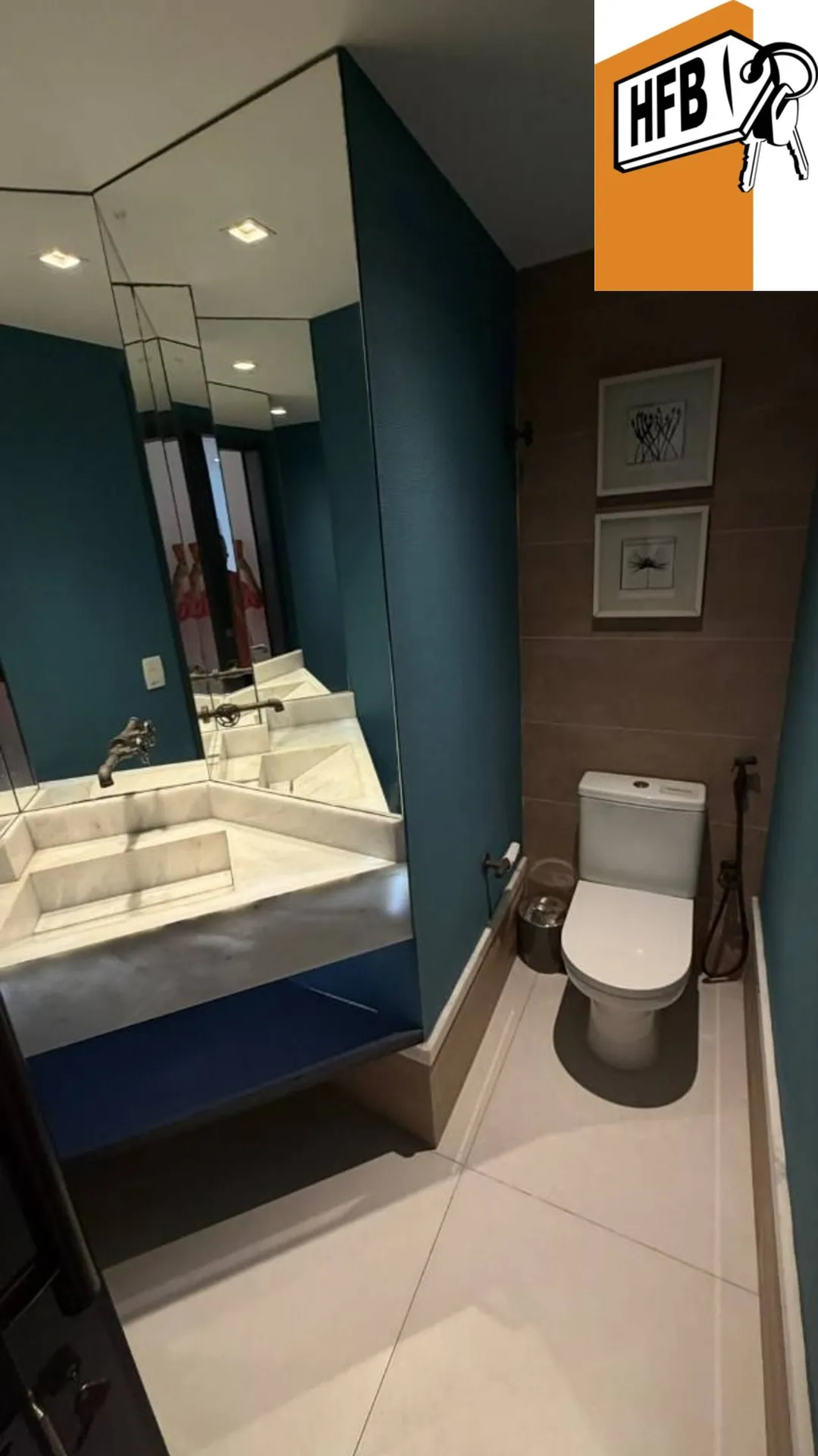 Засклений балкон та 2 спальні: квартира 110 м² — photo 20