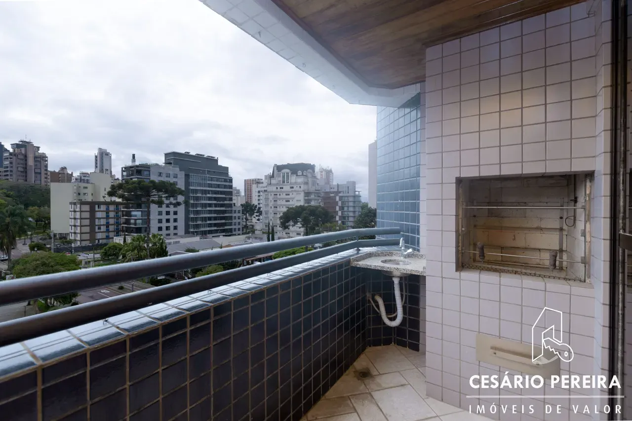 2-bedroom apartment with a private BBQ in Curitiba — photo 4