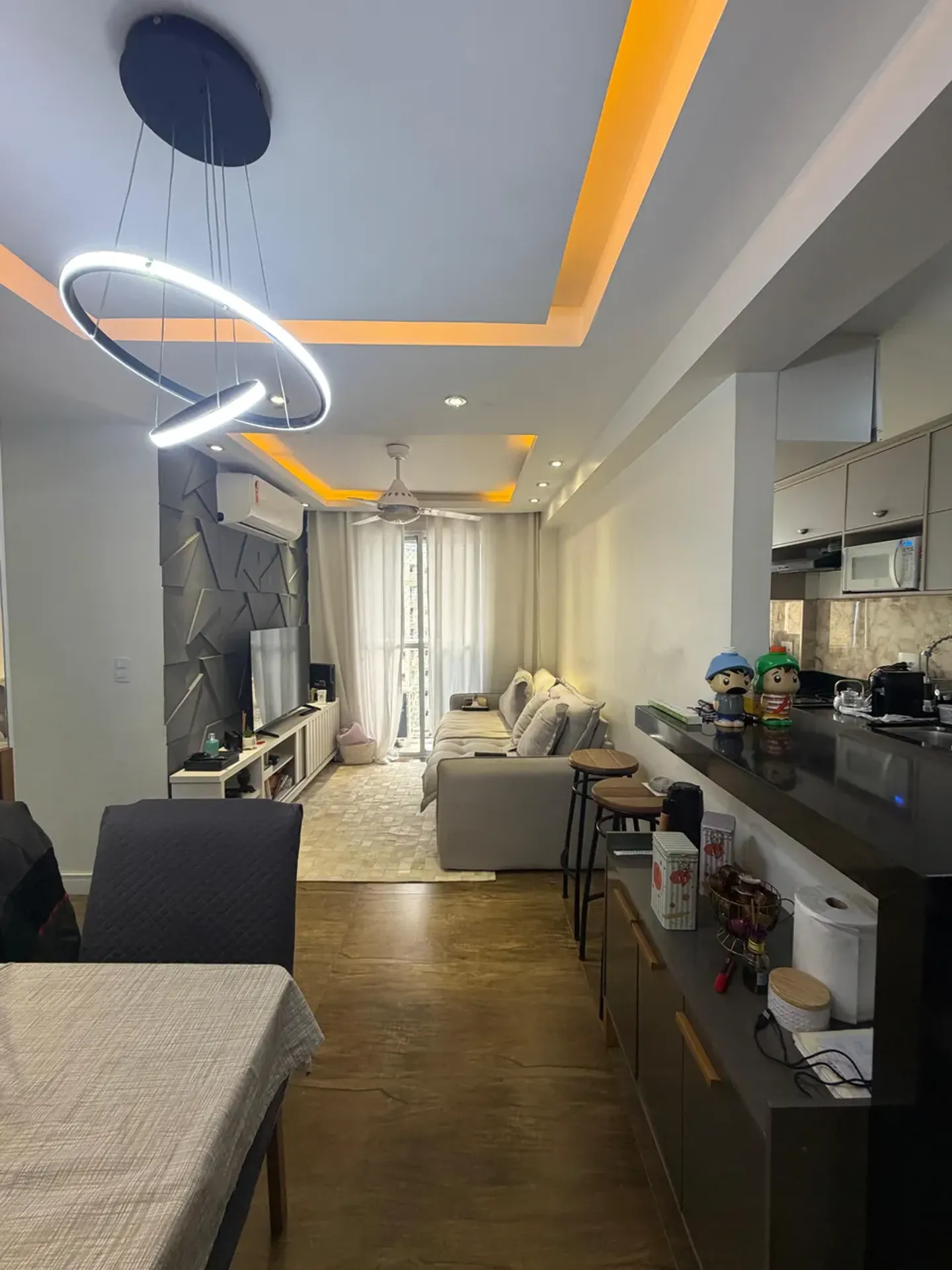 Departamento amueblado, 60 m², con lavadora