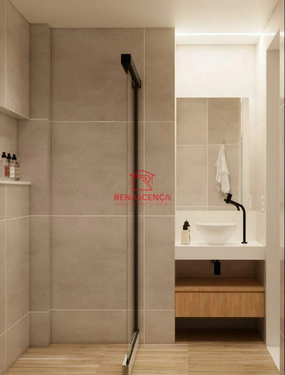 Furnished 1-bedroom apartment with open-plan kitchen — photo 8