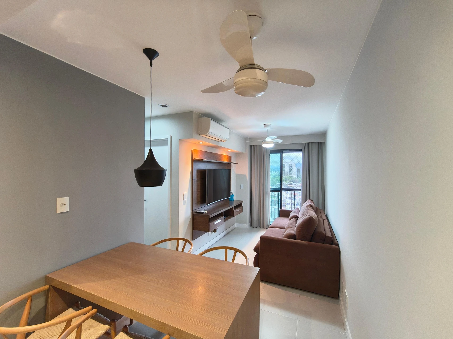 Furnished apartment, 36 m², with a washing machine — photo 8