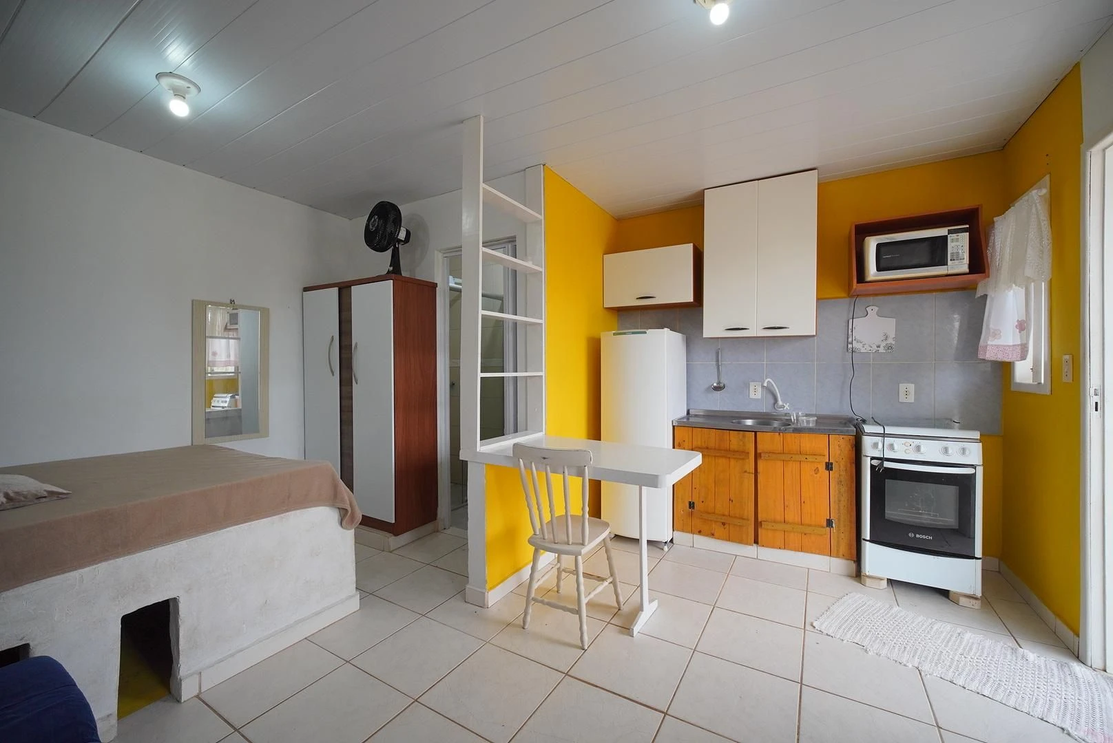Furnished studio, 30 m², with a washing machine — photo 2