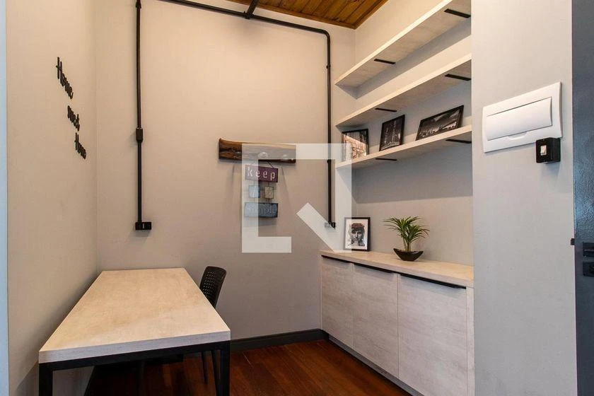 One-bedroom apartment with a washing machine in Curitiba — photo 13
