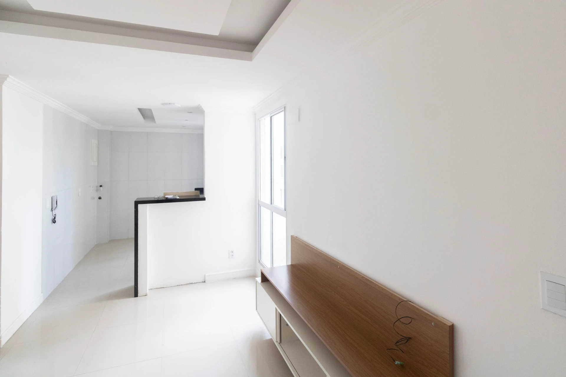 Walk-in closet in a 2-bedroom apartment, 43 m² — photo 36