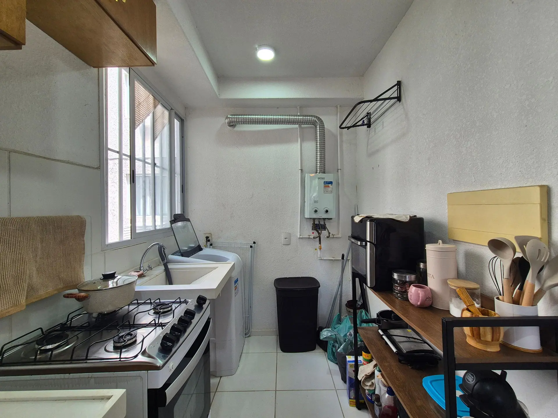 43 m² apartment with a home office and a washing machine — photo 28
