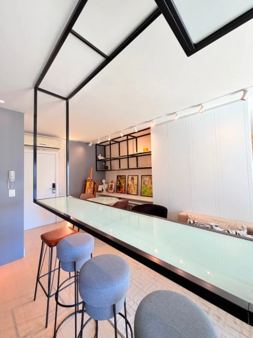 Furnished 58 m² studio with 1 bedroom and 2 parking — photo 7
