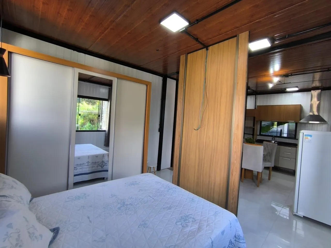 Mountain view in a one-bedroom house, 36 m² — photo 6