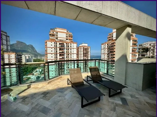 Furnished 290 m² apartment with a balcony grill — photo 22